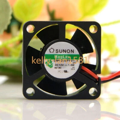 100% Test 1PC SUNON GM1203PFV1-8 3CM 3010 12V 1.0W Cooling Fan - Image 1 of 2
