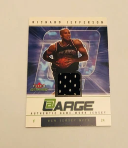 2004-05 Fleer Genuine At Large Game Used Basketball Card #RJ Richard Jefferson - Picture 1 of 2