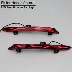 For Honda Accord 18-22 YG LED Rear Bumper Tail Light Brake Lamp w/ Turn Red Lens - Picture 1 of 8