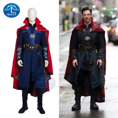 Disfraz de Cosplay Doctor Strange Traje de Lujo para Hombres Traje de Halloween Hecho a Medida	 Foto 1 de 4