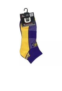 NBA Los Angeles Lakers tief geschnittene Herrensocken 3 Paar Größe 6-12 - Bild 1 von 2