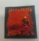MEGADETH PATCH NEW  VINTAGE OOP COLLECTIBLE OFFICIAL LISENCED 