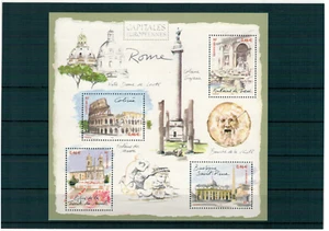 Briefmarken-Block Frankreich 2002 ** Europa Hauptstädte (Rom) 6 - Bild 1 von 2