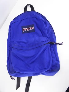 JanSport Youth Cross Town Navy Blue Backpack - Picture 1 of 8