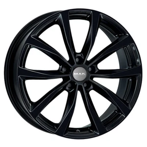 LLANTAS MAK WOLF PARA VOLKSWAGEN GOLF VI 8X19 5X112 GLOSS BLACK Q5Z - Imagen 1 de 6