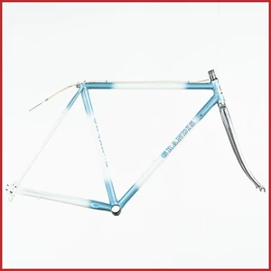 GRANDIS STEEL FRAMESET FRAME 80s CAMPAGNOLO VINTAGE LUGS ROAD RACING BIKE OLD - Picture 1 of 17