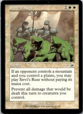 Sivvi's Rust Magic The Gathering Nemesis Card Light Play X4