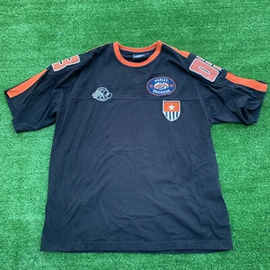Harley Davidson Patches T-Shirt Black & Orange Youth XL/Adult M/L Rare - Picture 1 of 11