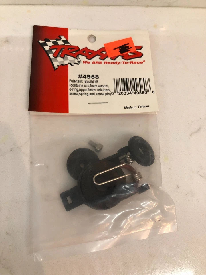 TRAXXAS #4958 - Fuel Tank Rebuild Kit NEW !!!!!!!!! - Image 1 of 1