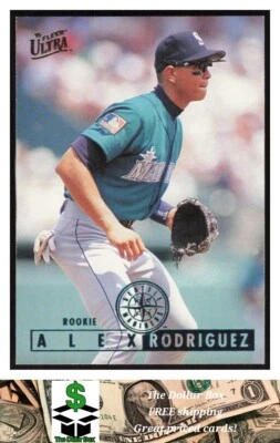1995 Ultra #331 Alex Rodriguez RC - Seattle Mariners - Image 1 of 2