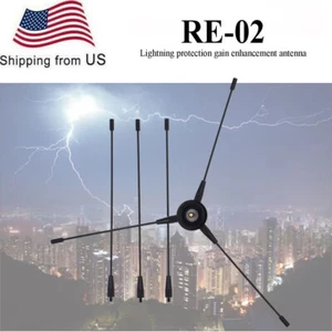 Nagoya RE-02 Mobilna antena naziemna UHF-F 10-1300MHz do samochodowego radia mobilnego - Zdjęcie 1 z 7