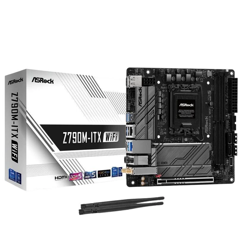 ASRock Z790M-ITX WiFi LGA 1700 Mini-ITX Intel Scheda Madre