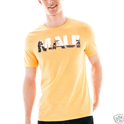 Camiseta Arizona Gráfica Camiseta Naranja Zing Maui Nueva Con Etiquetas Talla M Foto 1 de 2