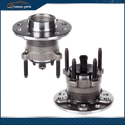 Pair Rear Wheel Bearing Hub For 2003-2006 2007 2008 2009 2010 2011 Saab 9-3 9-3X Foto 1 de 4