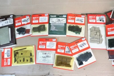 WILLS FINECAST LINESIDE KITS & KIT BUILT MATERIALS BRIDGE DEPOT STATION ITEMS oe - Image 1 of 4