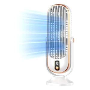 720° Rotating Tower Fan 5-Speed Portable Desk Fan for Bedroom & Office - Picture 1 of 8