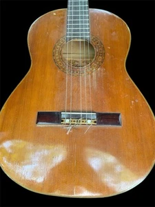 Ensenada CG-105 Vintage Classical Acoustic Guitar Needs Love Beautiful - Picture 1 of 7