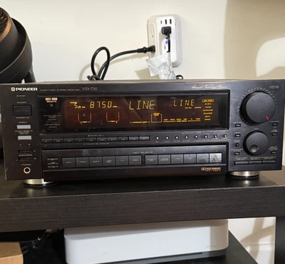 VTG Pioneer VSX-D1S 130W Stereo Dolby Pro Logic Surround Receiver - Image 1 of 4