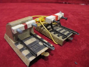 Marklin HO Gauge Bumper End Stop Block Vintage West German Lot of 2 - Picture 1 of 10