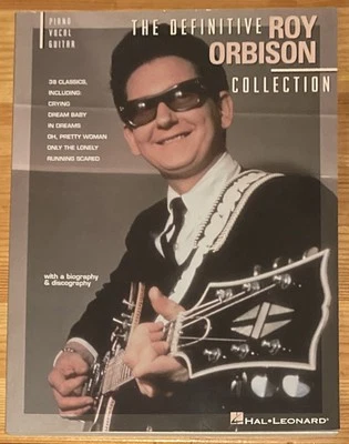 The Definitive Roy Orbison Collection Partituras Piano Guitarra Vocal Hal Leonard Foto 1 de 2