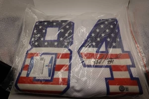 Jay Novacek Signed Autographed Dallas Cowboys Custom Jersey (Beckett Witness COA - Picture 1 of 9