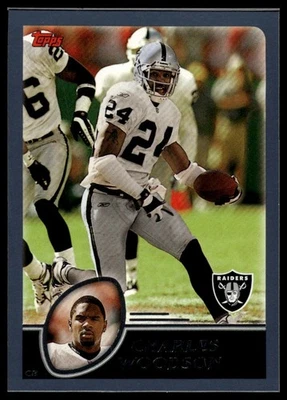 2003 Topps #184 Charles Woodson - Image 1 of 2