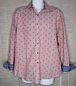 Robert Graham Langarm Herren Hemd Medium - Bild 1 von 6