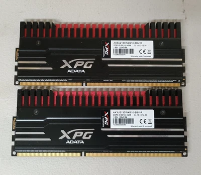 Kit RAM de escritorio XPG ADATA 8 GB (2 X 4 GB) DDR3-2133 (PC3-17000) - AX3U2133W4G10 Foto 1 de 4