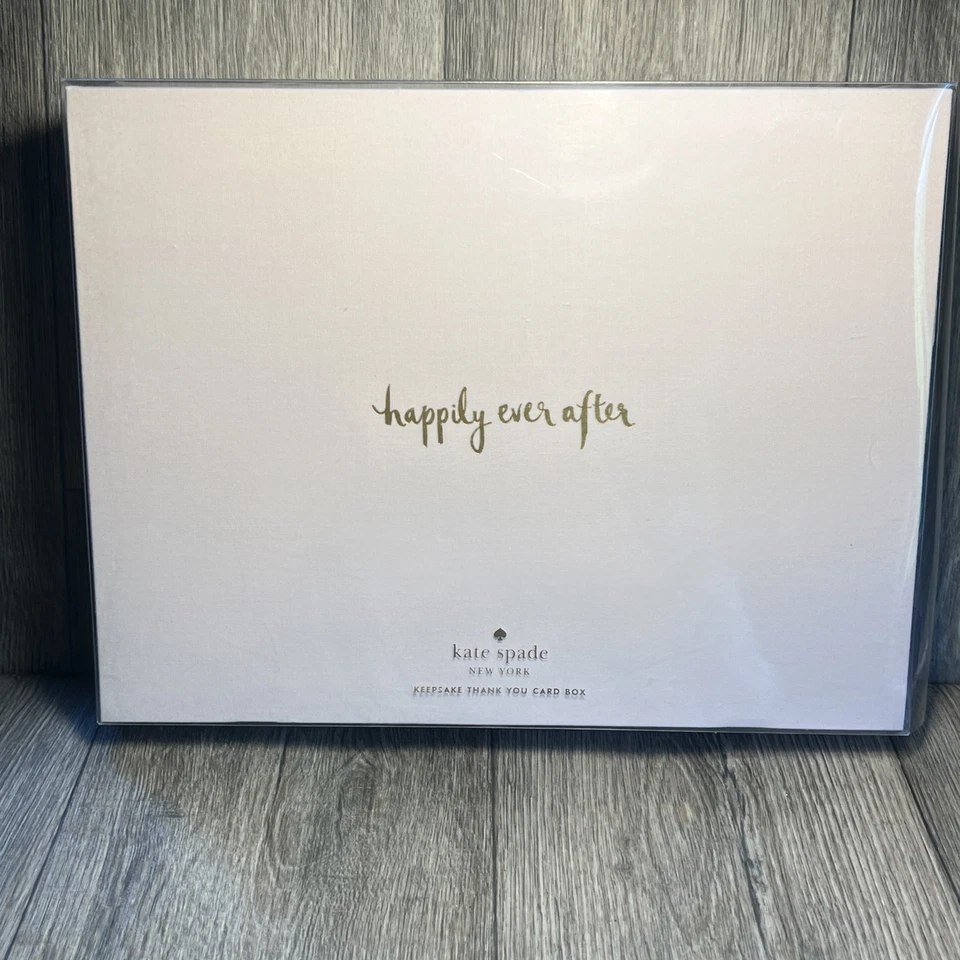 Caja de tarjetas de agradecimiento Kate Spade New York Happily Ever After Keepsake Ver detalles Foto 1 de 4