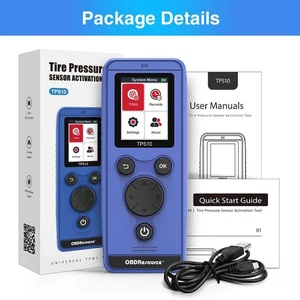 OBDResource  TPMS TPS10 Car Tire Pressure Monitoring Sensor Universal Tool - Picture 1 of 7