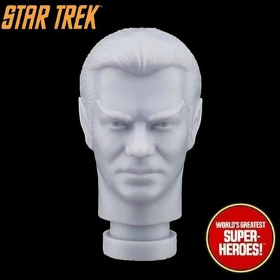 "Figura de acción Mego Star Trek Capitán Kirk Romulano Cabeza Personalizada Impresa en 3D 8""" Foto 1 de 4