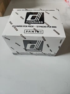 PANINI donruss Soccer Fat Pack Boxs 2024/25 Sealed Box Scéllé - Picture 1 of 1