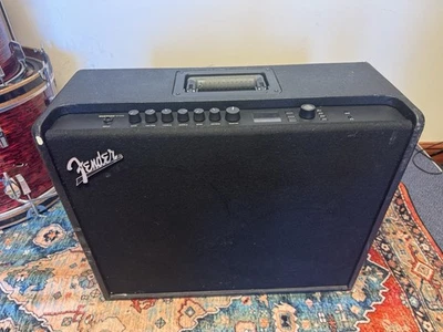 Fender Mustang GT200 Guitar Amplifier with 2x12 Speakers and MGT4-Footswitch - image 1 of 4