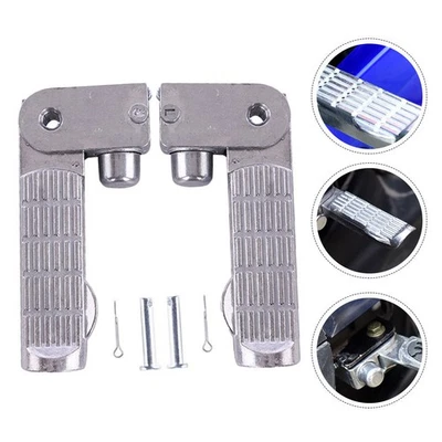  Vehicle Foot Pegs Motorcycle Rests Accessories Electromobile Pedal Footrest - Imagen 1 de 4