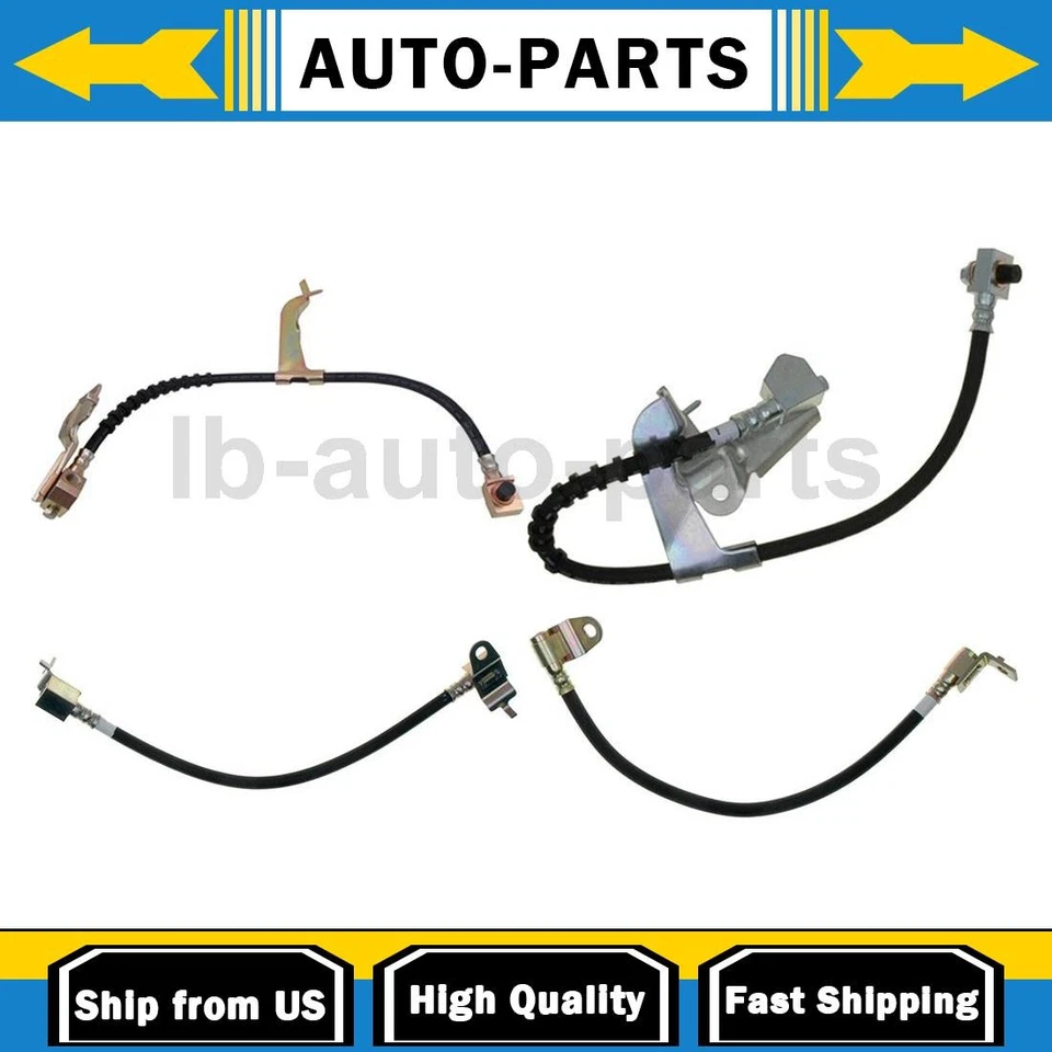 4x Línea de manguera de freno Raybestos delantera trasera para Ford Taurus 1996 1997 1998 1999 3,4 L Foto 1 de 4