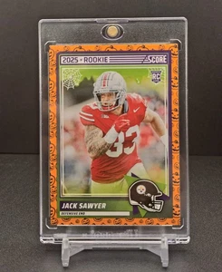 2025 Score A Treat Jack Sawyer Football RC Rookie #83 Pittsburgh Steelers - Picture 1 of 7