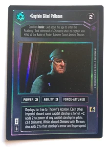Star Wars CCG Decipher Reflections III 3 Captain Gilad Pellaeon Foil SWCCG 2001 - Bild 1 von 2