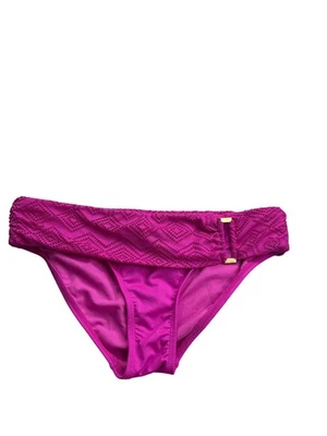 Apt. 9 Biquíni Feminino Orquídea Fúcsia Acabamento em Renda Rosa Tamanho P Novo - Imagem 1 de 4