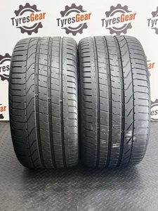 2x 295 35 ZR20 105Y XL PIRELLI PZERO J 6-7mm TESTED FREE FITTING - Picture 1 of 17