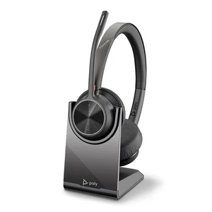 Poly - Voyager 4320 UC Wireless Headset + Charge Stand (Plantronics) - Headphone - Picture 1 of 6
