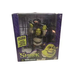 Shrek WRESTLING SHREK Deluxe Action Figure PlaysetMcFarlane Toys New - Picture 1 of 8