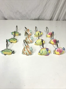 12er Set Tropische Fische Duschhaken 4 Stile - Bild 1 von 10