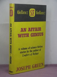 1st,signed by author,An Affair With Genius by Joseph Green(1969)story collection - Picture 1 of 2