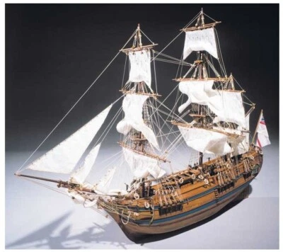MANTUA SERGAL 1:60 KIT IN LEGNO NAVE BRIGANTINO INGLESE 18°sec H.M.S. BOUNTY 785 - Immagine 1 di 2
