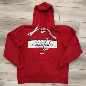 NHL Washington Capitals Oshie Reebok Sudadera con Capucha Grande Roja Adulto - Imagen 1 de 13