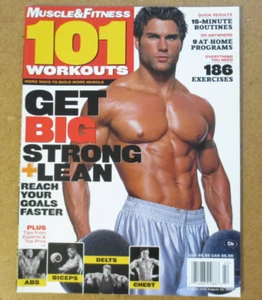 Muscle & Fitness Magazine 101 Workouts Sean Cassidy MODEL Gunter Schlierkamp ABS - Picture 1 of 12