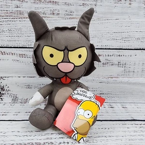 The Simpsons 9 Zoll kratzige Katze Plüsch Cartoon Spielzeug Fabrik selten neu mit Etikett Neu mit Etikett - Bild 1 von 16