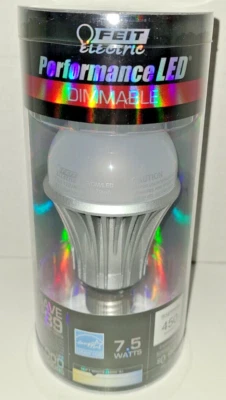 Feit Electric A19/DM/LED 7.5 Watt 120V High Performance Dimmable Bulb 25000 Hour - Image 1 of 4