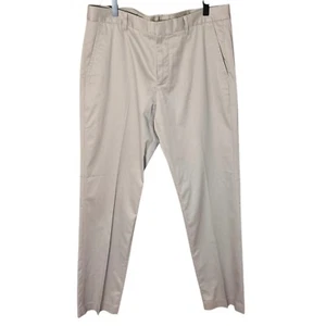Bonobos Wednesday Chino Khaki Pants 33x30 Slim Fit Straight Leg Dress Business - Picture 1 of 11