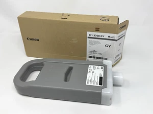 GENUINE Canon PFI-3700GY Gray Ink 700ml (6448C001) - PRO/GP Series - OEM - Picture 1 of 7
